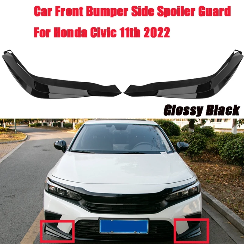 

Автомобильный передний бампер, боковой спойлер, защита для Honda Civic 11Th 2022, комплект для модификации кузова автомобиля