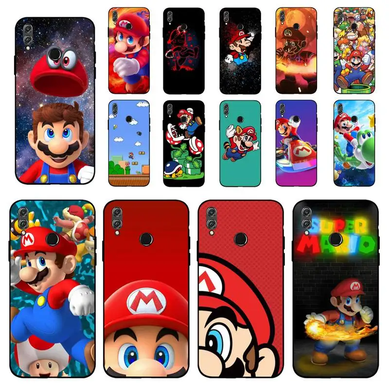 

BANDAI BANDAI Super Mario Phone Case for Huawei Honor 10 i 8X C 5A 20 9 10 30 lite pro Voew 10 20 V30
