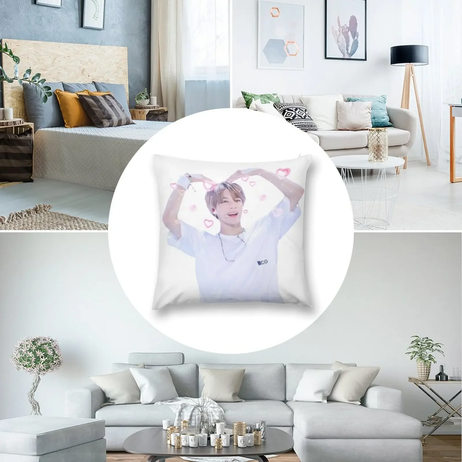 Фото JENO LOVES YOU Декоративные наволочки для подушек Роскошные декоративные подушки для гостиной №5