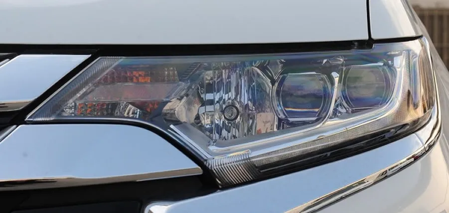 

Для Mitsubishi Outlander 2016- 2019 Крышка для фары лампа налобный фонарь оболочка абажур Прозрачная крышка объектив оргстекл