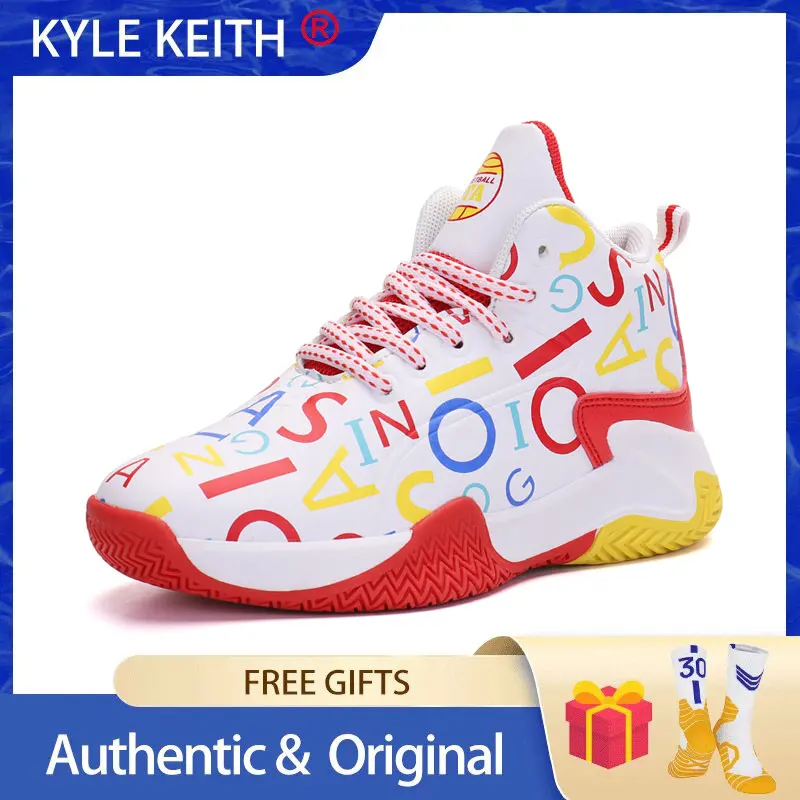 Kids Basketball Shoes Breathable Basket Enfant Sneakers Boys Girls  Sport Shoes Training High Trainers Children Athletic Boots