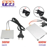 heating soldering chip square aluminum desoldering bga led lamp station ptc split plate led remover 220v 260 degree 300w600w