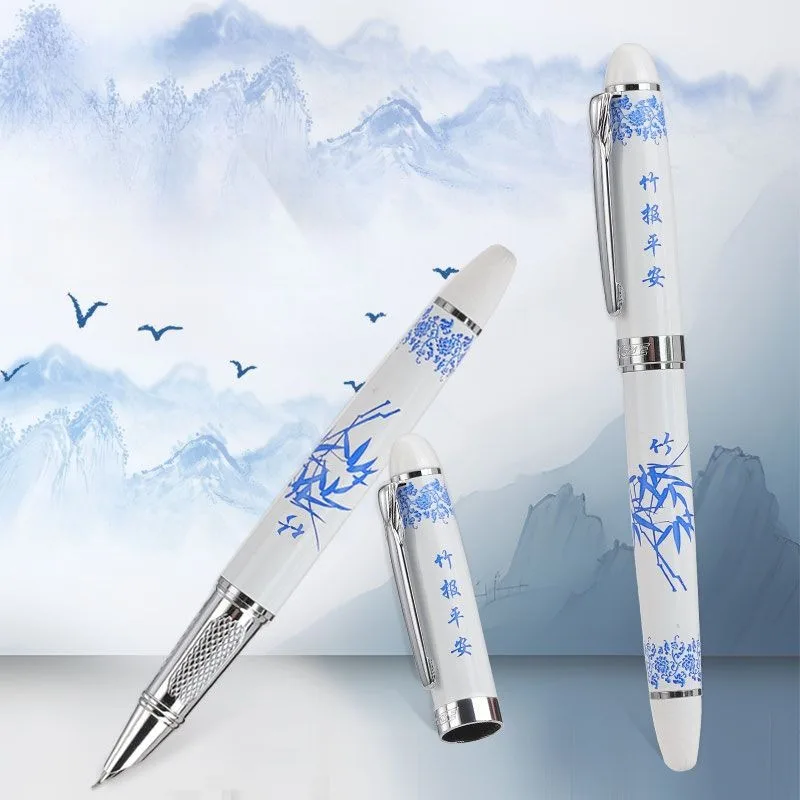 Перьевая ручка Celadon Calligraphy Artisan F 0 5 мм изогнутое перо 7 1 красивые школьные