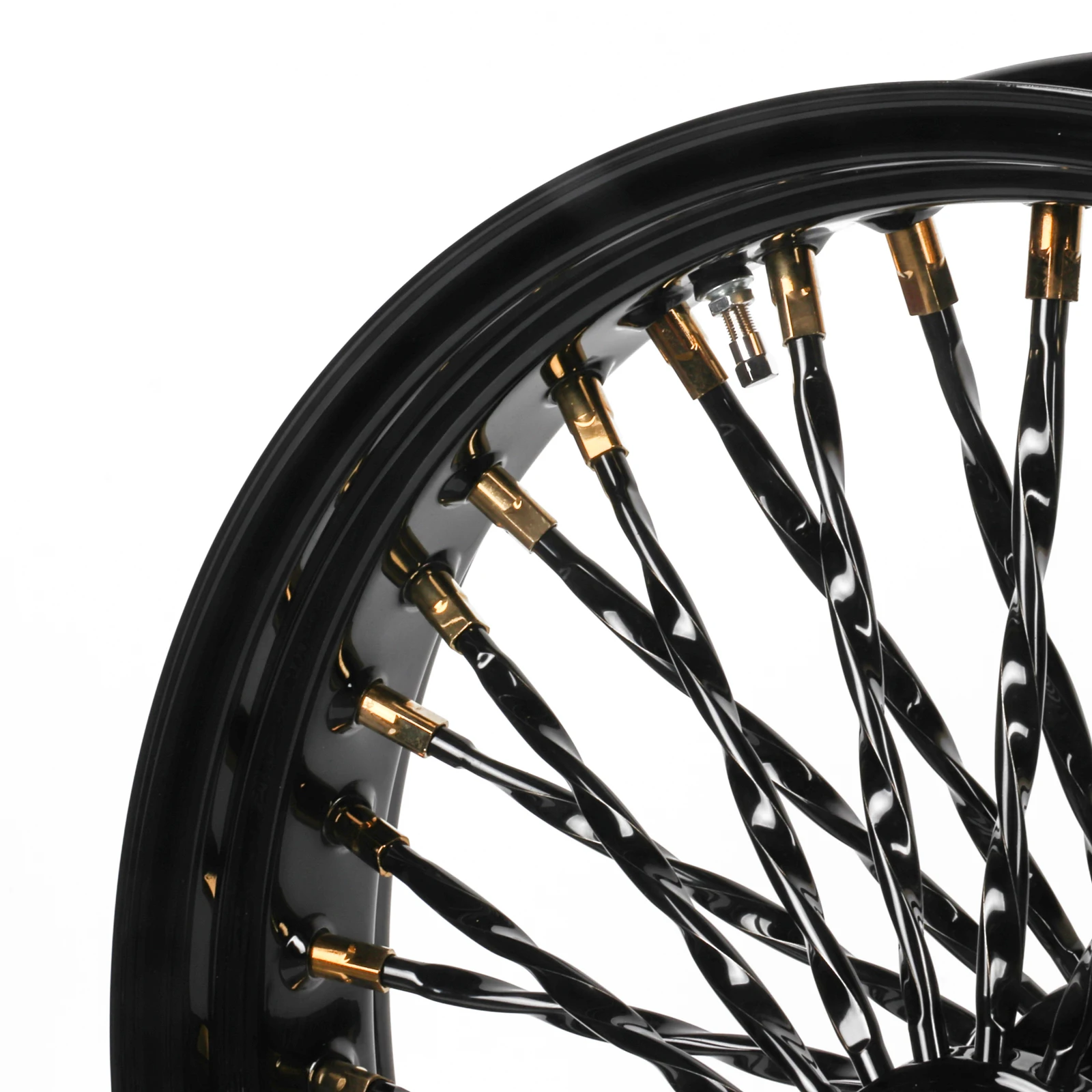 Фото Новые прочные хромированные спицованные колеса Hopero Cali Twisted для мотоциклов Heritage Slim Deluxe 2012 года и новее, гарантия 1 год. №4