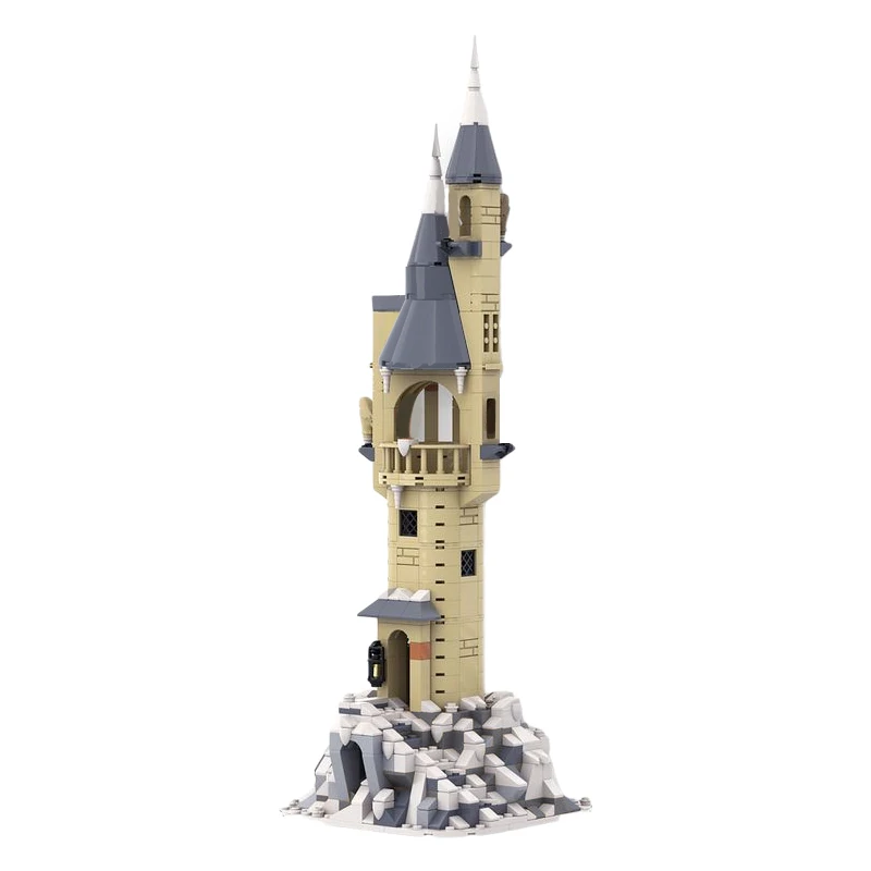 

MOC-74348 Owlery Tower Building Block Kit Medieval Harry Magic Castle Witch Villa Tree Hut Church Brick Model Kid Puzzle Toy Boy