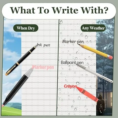 Водонепроницаемый карманный блокнот B7K39