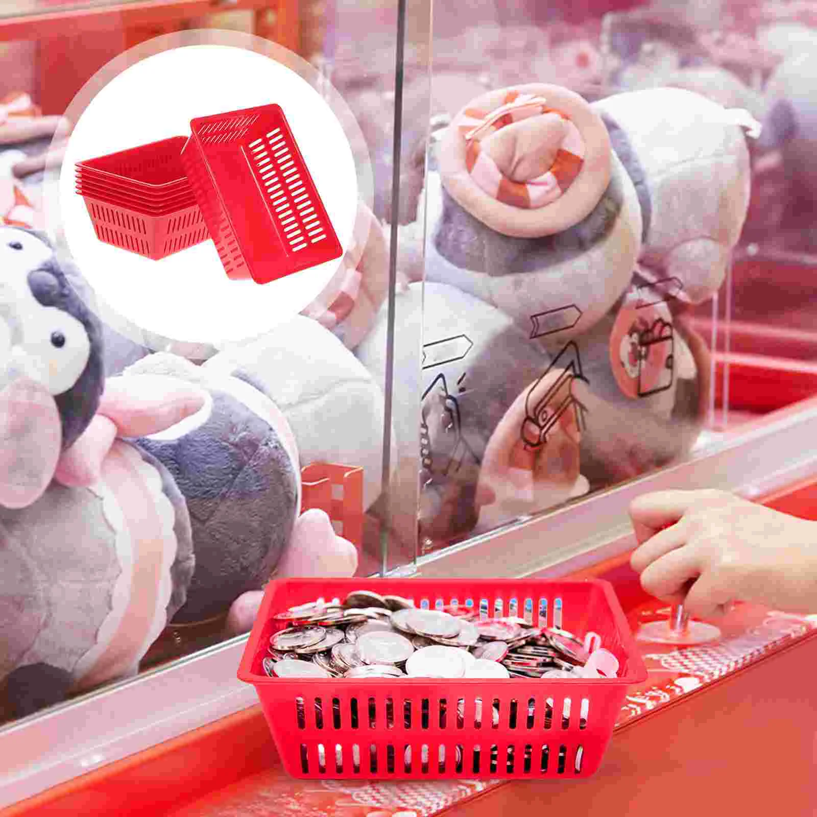 

Basket Storage Baskets Coin Organizer Classroom Sundries Organizing Container Game Trays Bins Desktop Paper Mini Bin Bulk