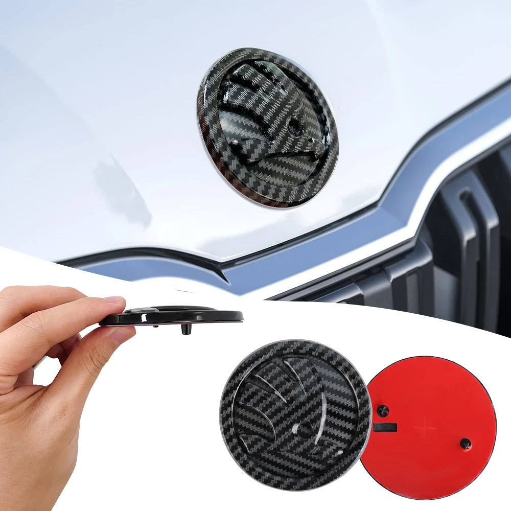 Наклейка на переднюю капот автомобиля из углеродного волокна 8/9/10 см наклейка для