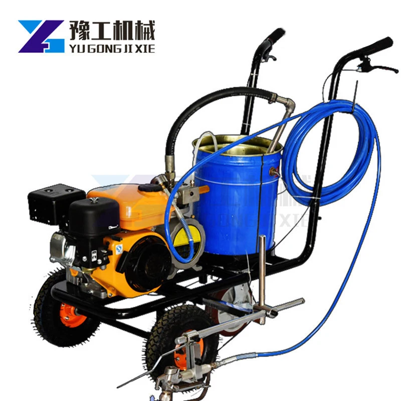 

Road Pavement Cold Spraying Marking Machine Hot Melt Marking Machine Without Gas Cooling Spray Marker Luyandan Marker