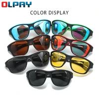 polarized sunglasses men women classic square plastic driving sun glasses male fashion black shades uv400 bicycle driver goggles