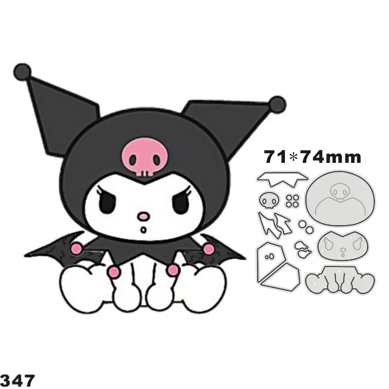 Металлические штампы трафареты мультфильм для рукоделия Скрапбукинг