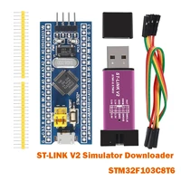 st link v2 simulator download programmer original stm32f103c8t6 arm stm32 minimum system development board stm32f401 stm32f411
