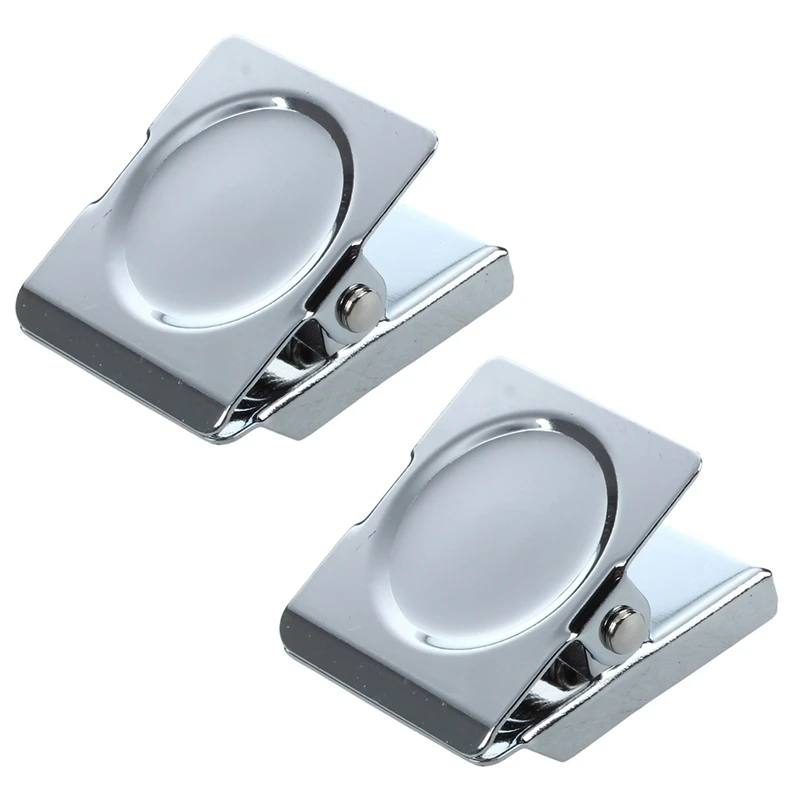 

2 шт., магнитный держатель для записей, серебристого цвета