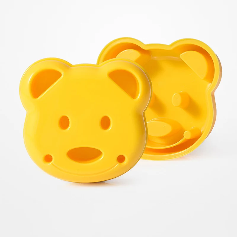 Рельефное устройство в форме маленького медведя для выпечки хлеба форма