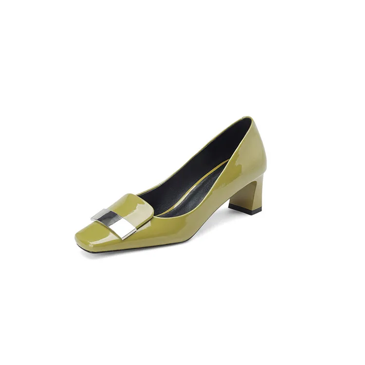 

Elegant Woman Heeled Shoes Pumps Shoes For Women High Heels Party Female Footwear Dress Shoes Genuine Leather Size 34-40