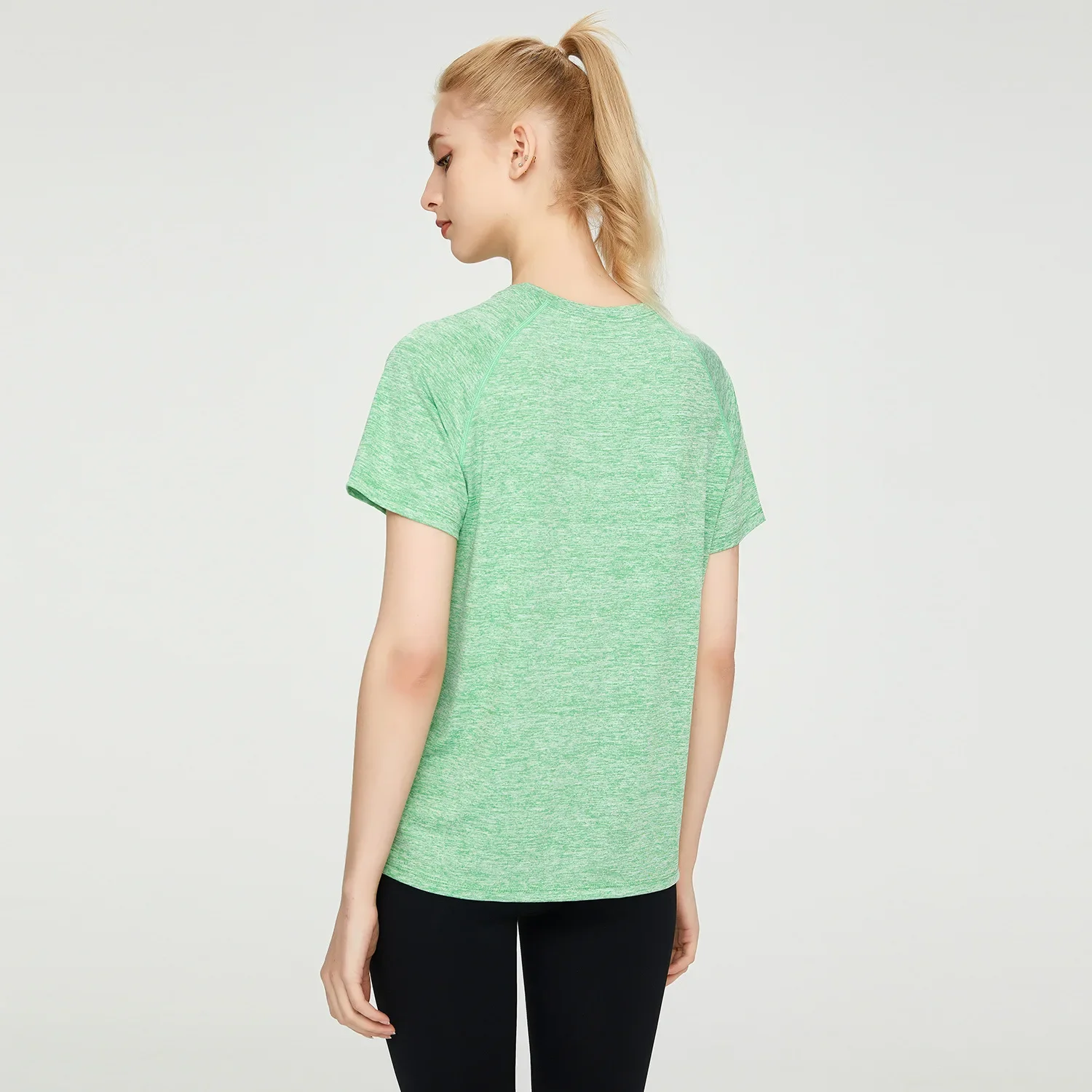 WANAYOU Катионные женские футболки для йоги быстросохнущие спортивные топы