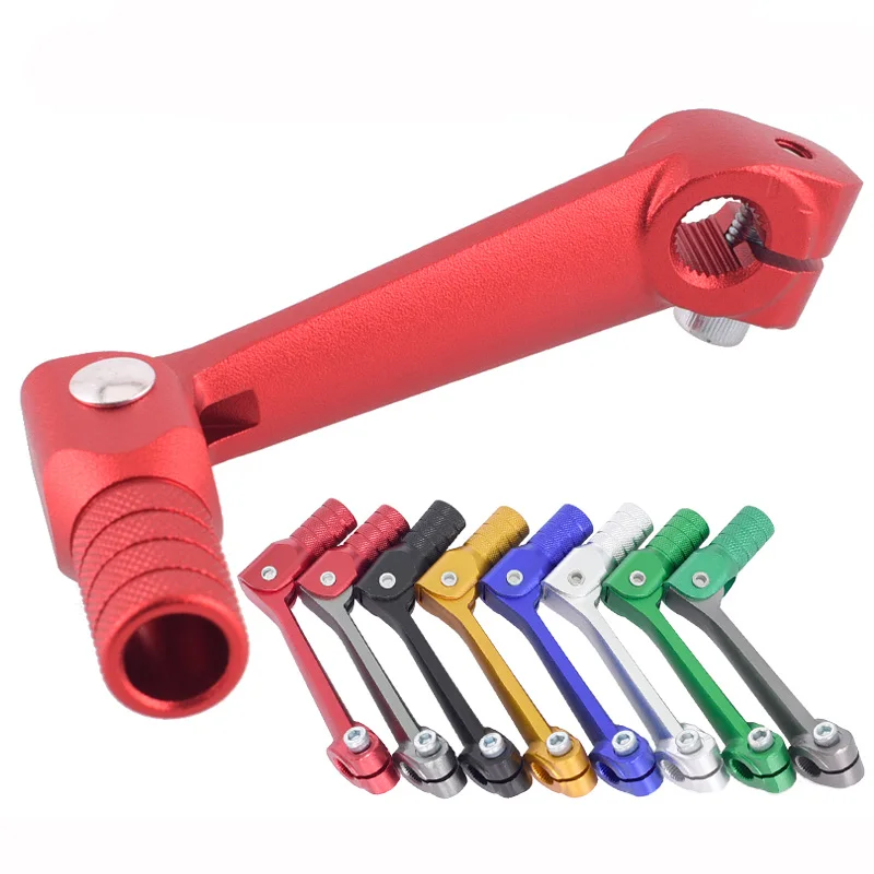 

Складной алюминиевый рычаг переключения передач, рычаг переключения передач, подходит для квадроциклов, велосипедов-внедорожников, питбай...