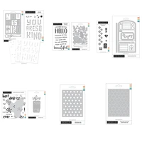 2022 new arrival clear stamps and metal cutting dies for decorating handmade diy paper cards album scrapbooking embossing crafts