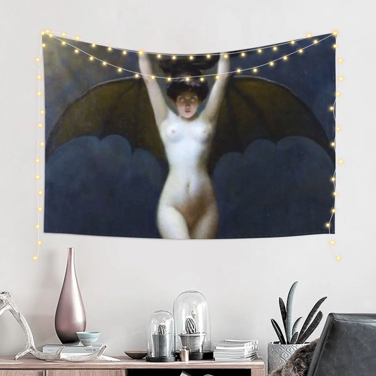 Декоративный гобелен laniakea декоративная роспись в космосе для спальни комнаты