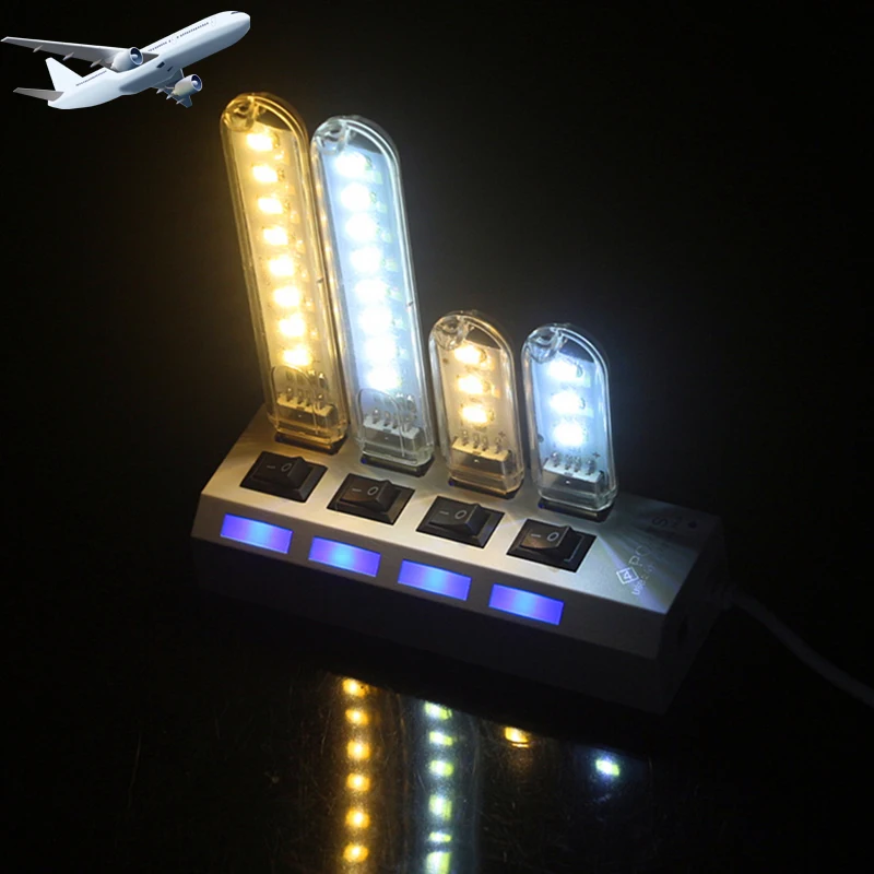 

Портативная Usb-лампа для чтения книг, 5 в пост. Тока, светодисветодиодный