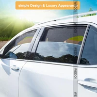 folded car sunshade magnetic front rear window uv protection curtain for changan benben e star perspective mesh accessories