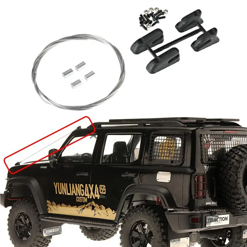 

Traction Hobby 1/8 Tank Km300 Simulation Rc Climbing Car Front wire rope / front decorative wire