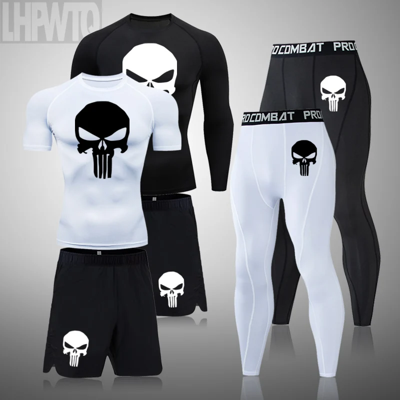 

Костюм мужской компрессионный Быстросохнущий из 3 предметов