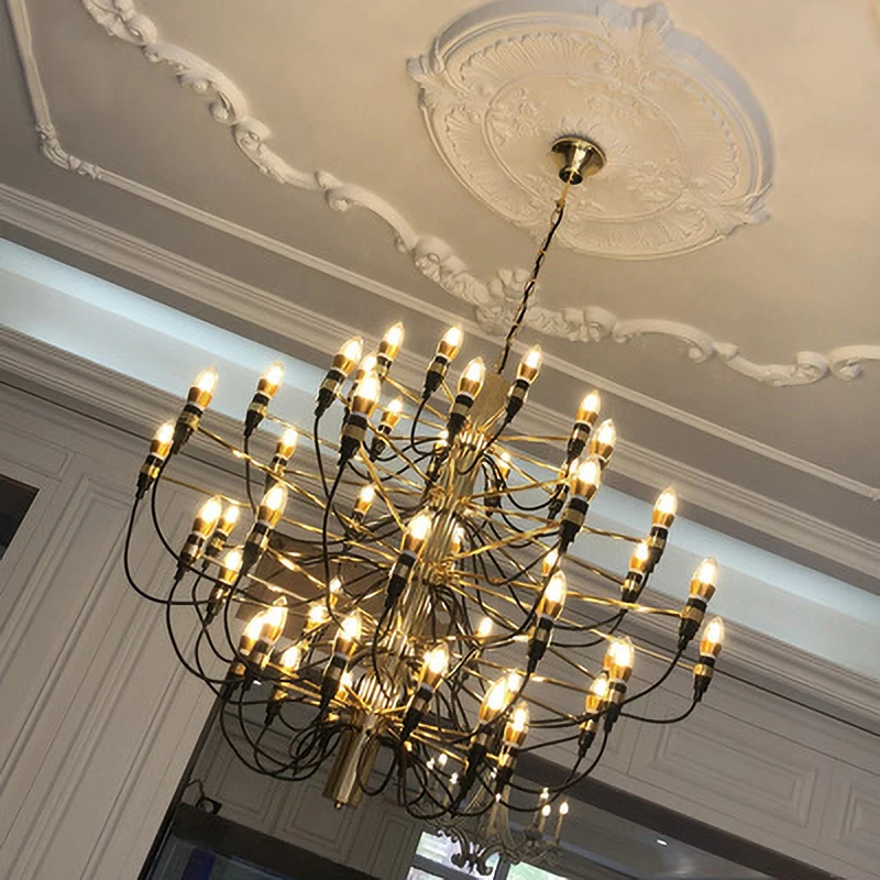 

postmodern 2097 Chandelier Luxury designer replica light Living Room Hotel Kitchen Hanging Lustre aesthetic room decors light