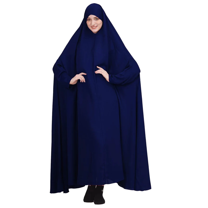 Eid Ramadan Kaftan Abaya Dubai Kimono Turkey Islam Muslim Dress Islamic Woman Prayer Clothes Jilbab Femme Musulman