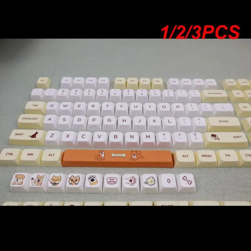 

1/2/3PCS 139 Key Ergonomic Keycap Set Xda High Customized For Gaming Mechanical Keyboard Computer Accessories
