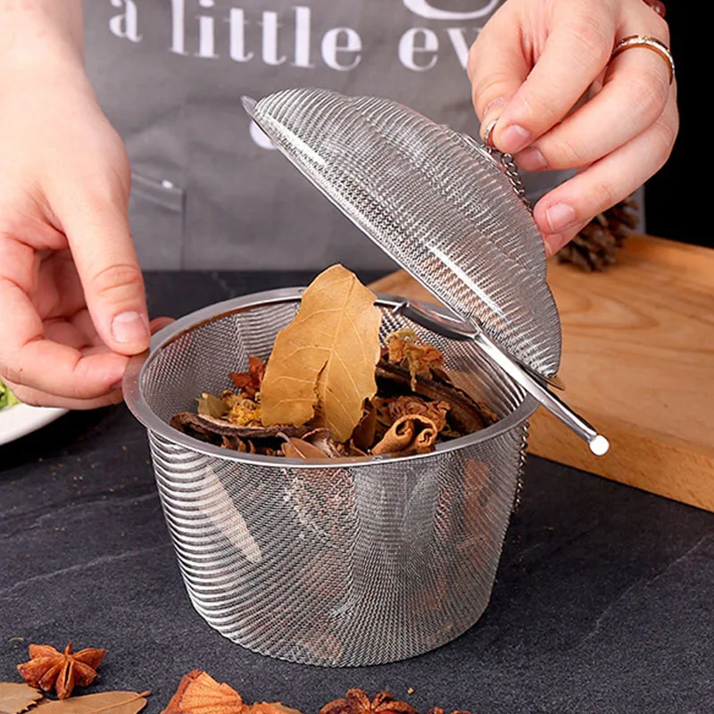 Ситечко для заваривания чая из нержавеющей стали 5 размеров