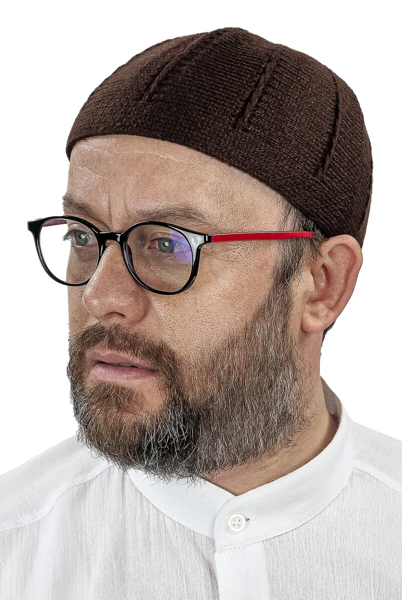 

Трикотажная Зимняя шерстяная Шапка-бини IQRAH Orlon, простая шапка