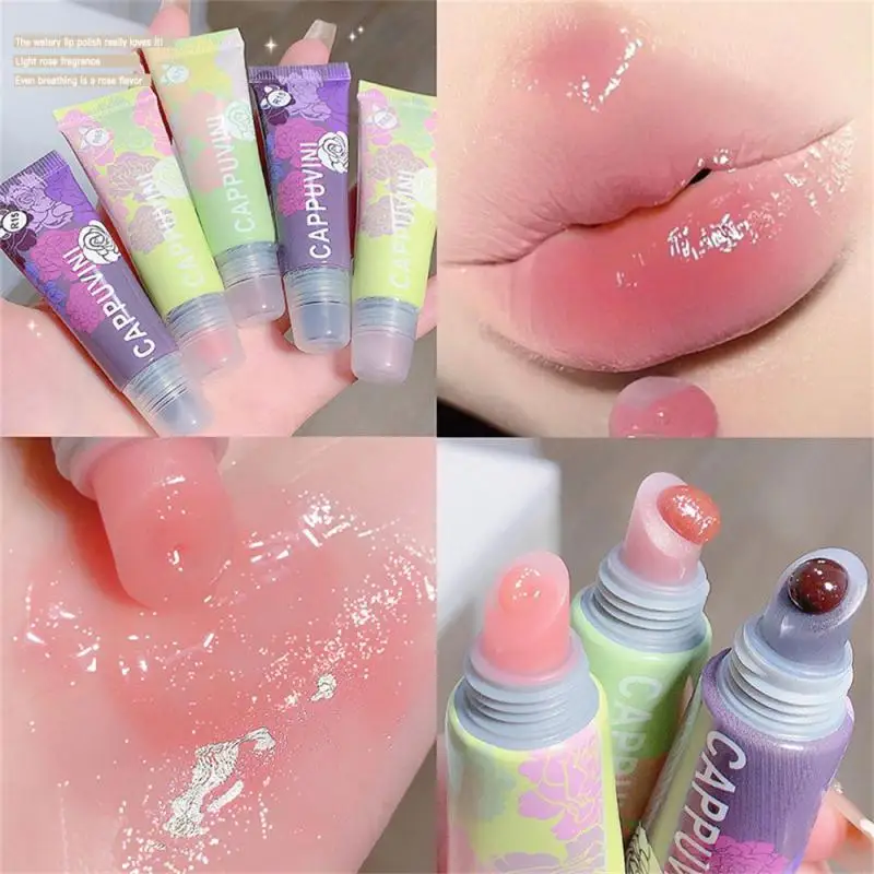 

Moisturizing Essence Lip Gloss Plumping Lip Gloss Lip Plumper Glitter Nutritious Liquid Lipstick Mineral Oil Lip Care Lipgloss