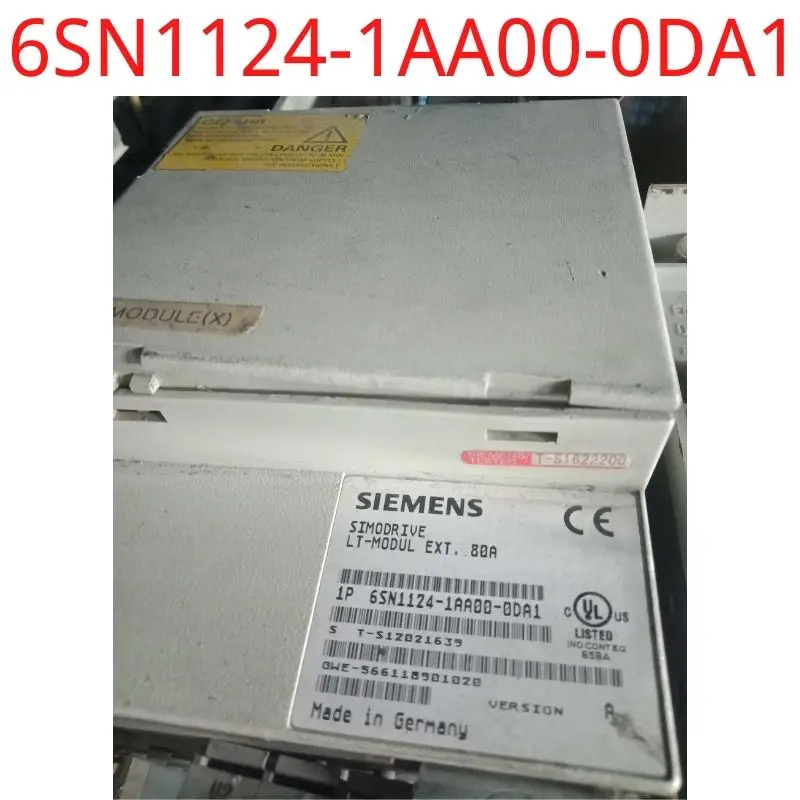 

used Siemens 6SN1124-1AA00-0DA1 SIMODRIVE 611 POWER MODULE, 1 AXIS, 80 A, test ok