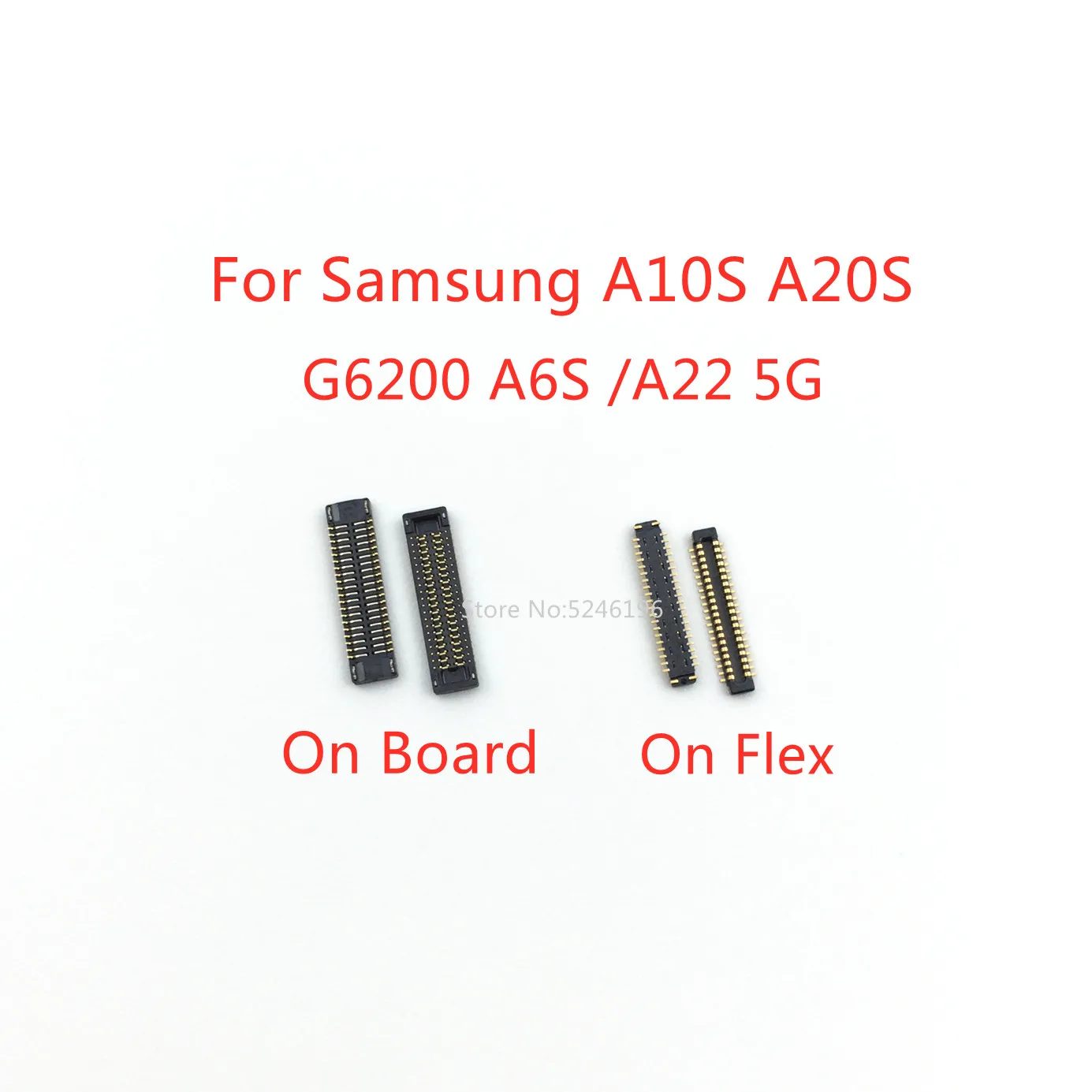 5-10 шт ЖК-экран гибкий FPC разъем 40Pin для Samsung Galaxy G6200 A6S A10S A107 A20S A207 A22 5G A226 разъем на плате