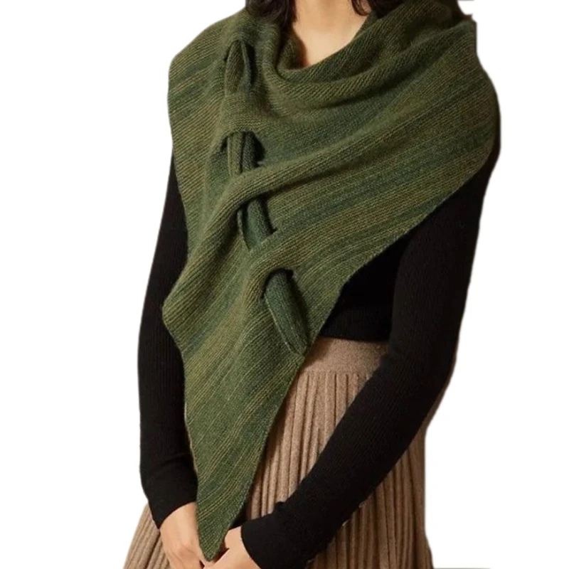 

M2EA Triangle Scarfs For Women Decorative Scarfs Neck Wrap Cross Scarf Triangle Wrap Shawl Scarves Women Scarf Pashmina