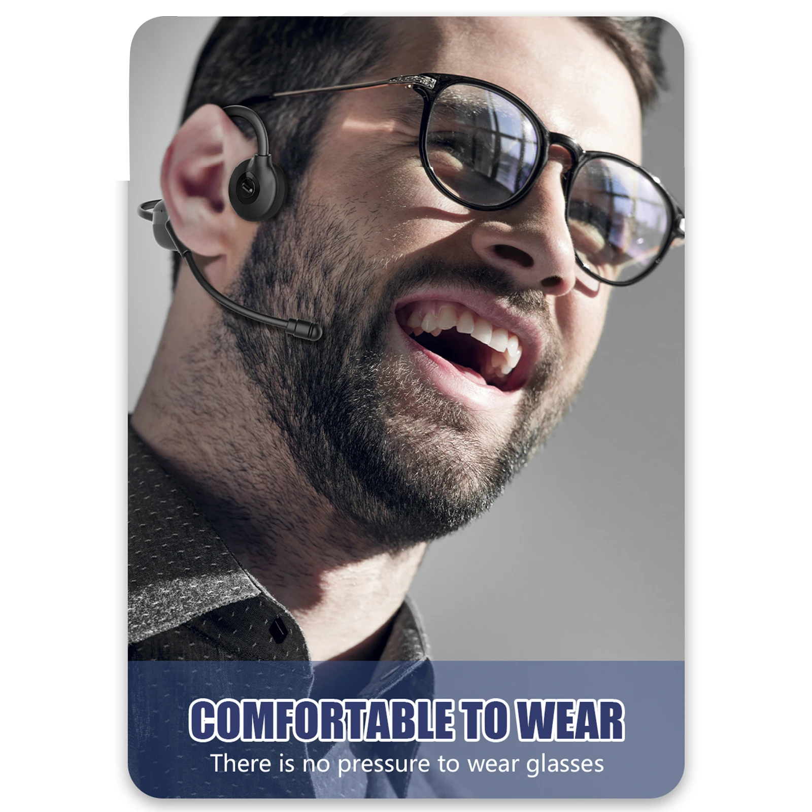 Беспроводные наушники BH628 с костной проводимостью BT 5 3 уличная спортивная