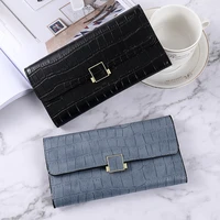 long wallet for women large capacity credit card holder anti theft anti degaussing coin purse card holder soft wallet woman