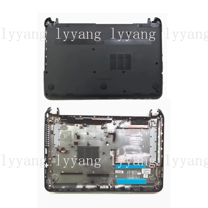 Фото Для ноутбуков HP 14-G, 14-R, 240, 245, 246 G3 TPN-C116: Нижняя крышка (черная), артикул 766898-001 №1