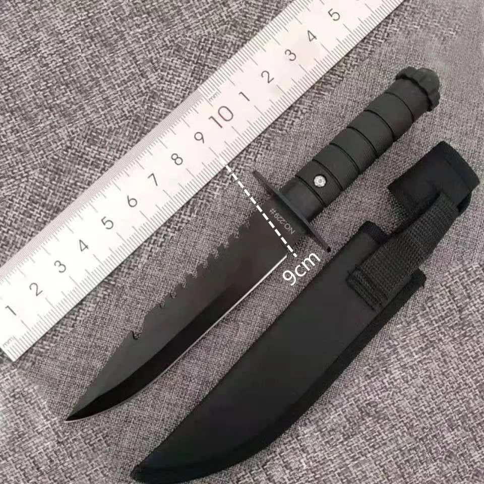Многофункциональный нож тактический с высокой твердостью лезвия для выживания на поле и самообороны