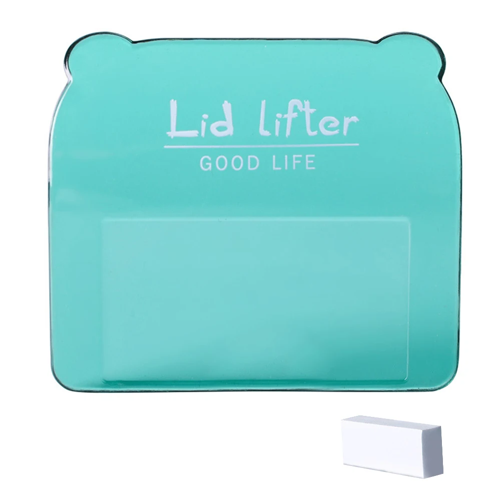 

WC Holder Cute Bear Cover Home Hotel Accessories Nordic Style Avoid Touching Sanitary Lid Handle Toilet Seat Lifter Closestool