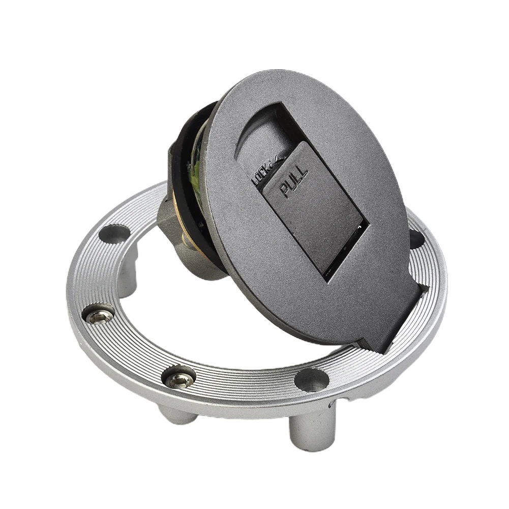 

High Quality Aluminum Alloy Motorcycle Fuel Gas Tank Cap Cover with Lock and Keys Compatible with Various Brands