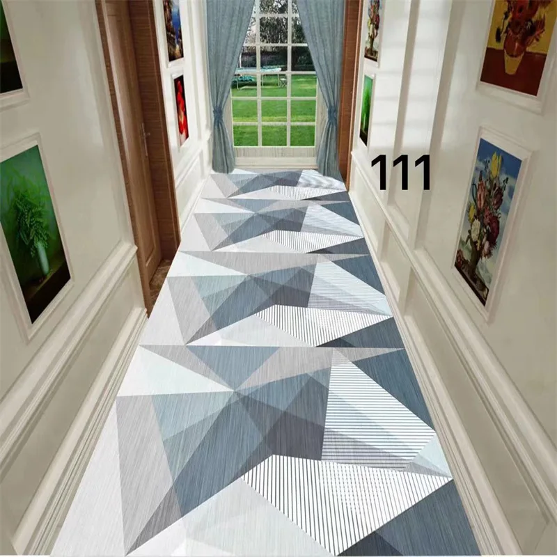 

Classical Stained Glass Pattern Geometric Long Lobby Carpets Living Room Bedroom Rug Stairway Hallway Corridor Aisle Hotel
