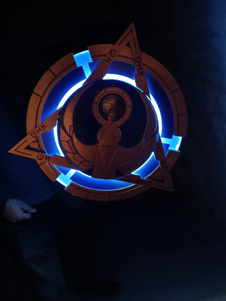 Магический круг доктора стрэнджа. Светодиодная табличка открыто. Звездные врата фэнтези. Светящийся щит. Неоновый щит.