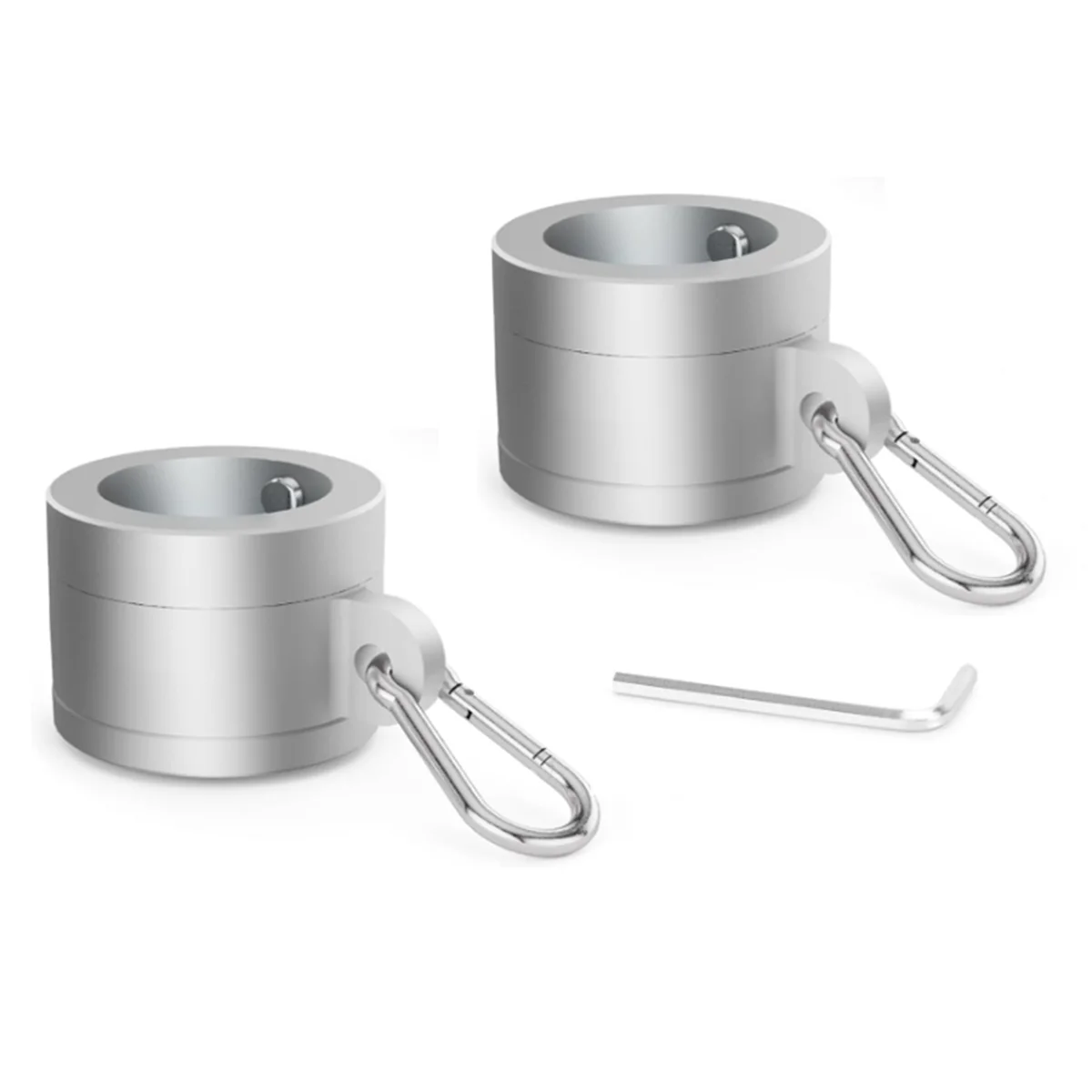 1 пара алюминиевые магнитные кольца дюйм вращающиеся на 360 градусов для флага