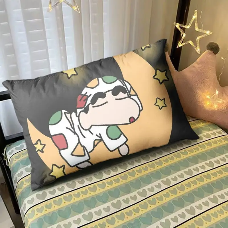 

Аниме Подушка Crayon Shin-Chan для хобби, Подушка для спальни, прикроватная Подушка для сна, полипропиленовая хлопковая новая плюшевая подушка для сна, подарок на день рождения