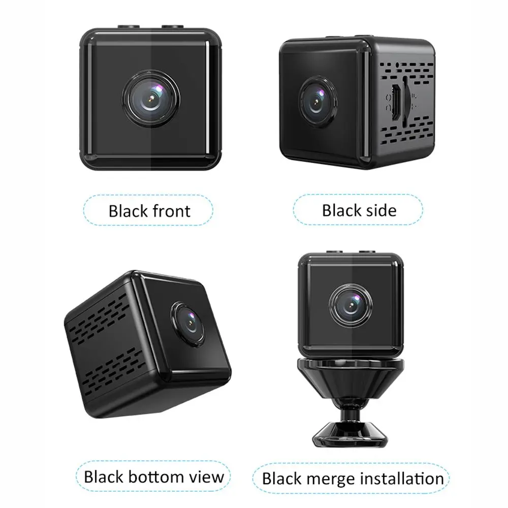 Беспроводная ИК-камера видеонаблюдения ночного видения, миниатюрная камера X6D, мини USB-камеры, детектор движения, видеокамеры