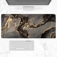 black and gold marble mouse pad gaming xl custom home hd computer mousepad xxl mouse mat office soft natural rubber pc mice pad