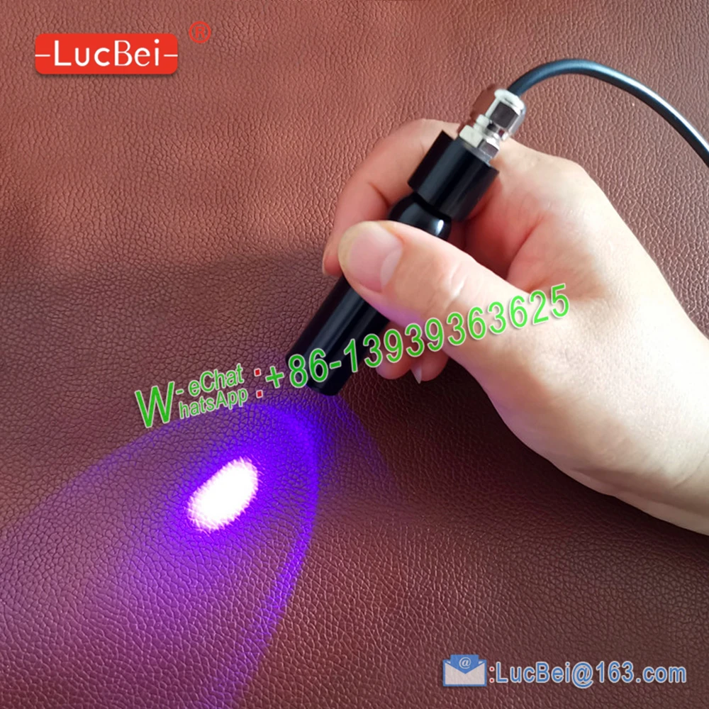 High Power 365NM UV LED Point Lights For UV Gel Curing Lamps USB Hand Held Loca The Cure Machine 5W Wavelength 365NM LED