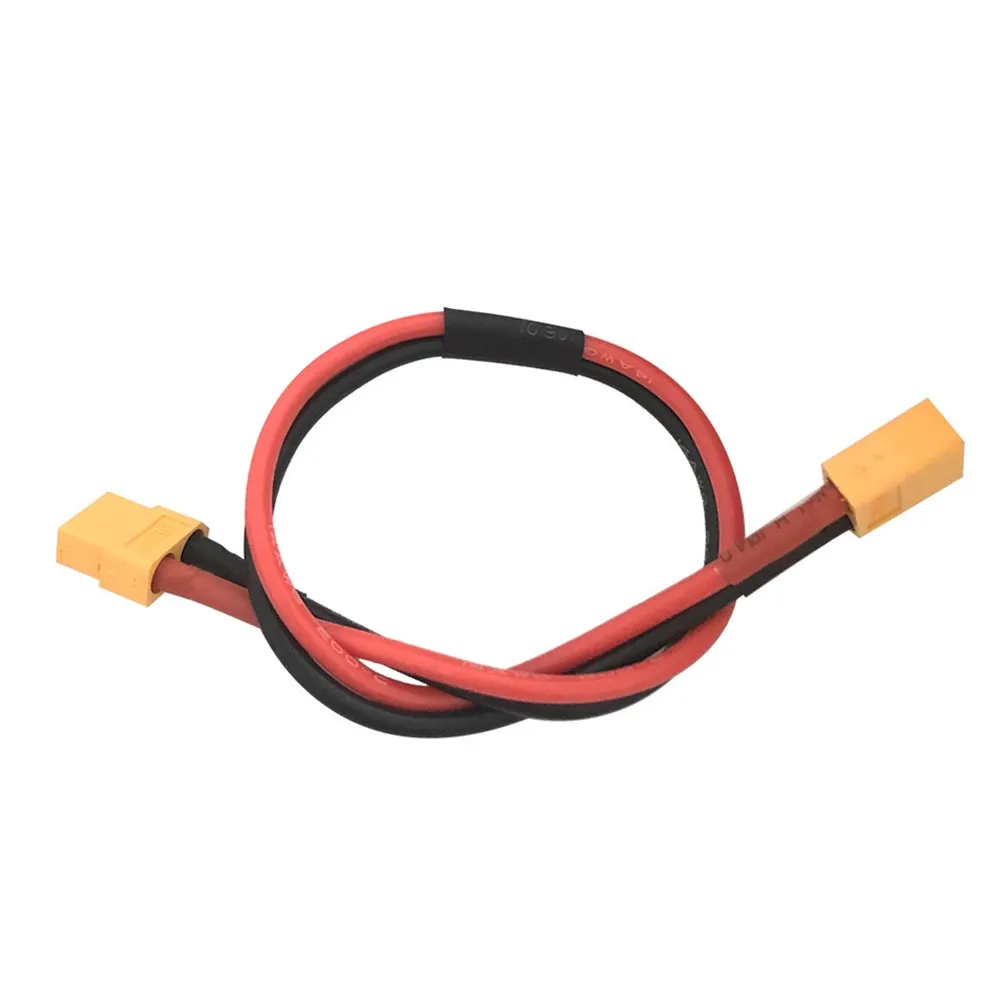

Electric Bicycle E-bike Battery XT60 Male Female Extend Cable 14AWG 30cm Modified Wiring Durable High Quality Cycling Accessory